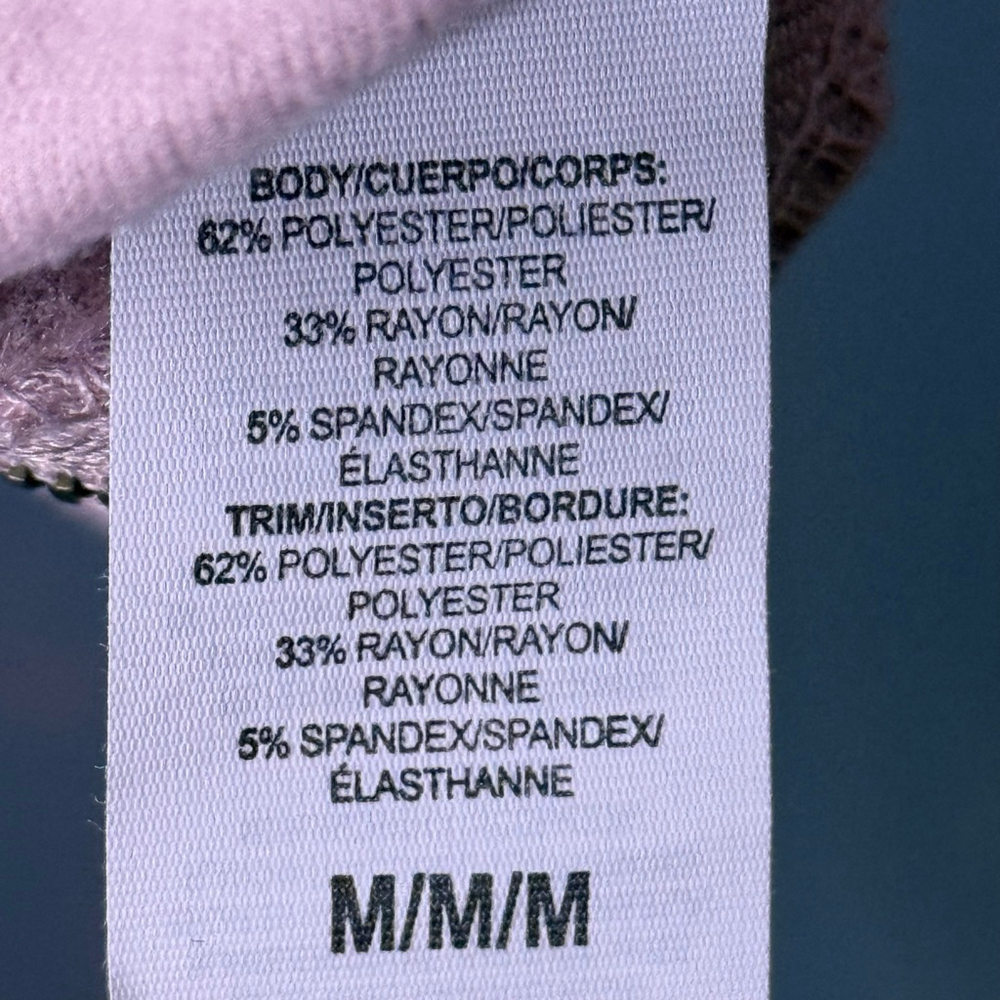 Gaiam Pink Long Sleeve Sweatshirt with Zippers M - Picture 7 of 7